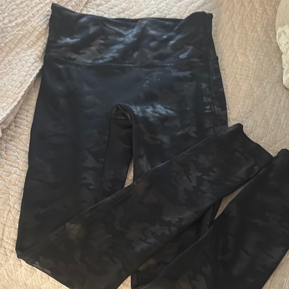 Black Camouflage Leggings